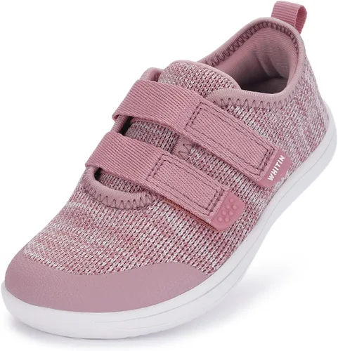 Vista 7 de WHITIN - Zapatos de ir descalzo anchos para niños pequeños Zapatillas minimalistas para niños/niñas Suela Zero-Drop saludable Crecer de manera