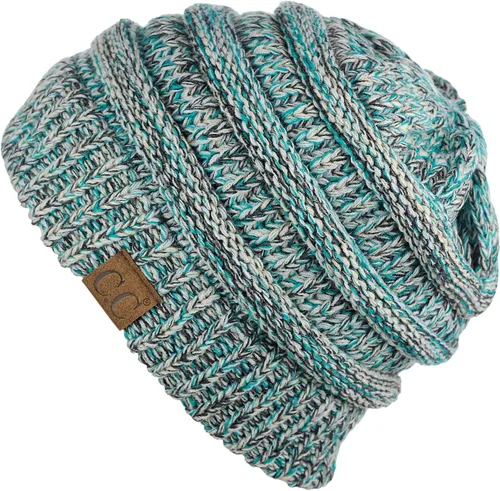 Vista 289 de C.C Trendy Warm Chunky Soft Stretch Cable Knit Beanie