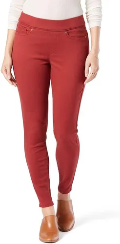 Vista 14 de Signature by Levi Strauss & Co. Gold - Pantalones de mezclilla ajustados, totalmente moldeadores, con cierre de cremallera, para mujer