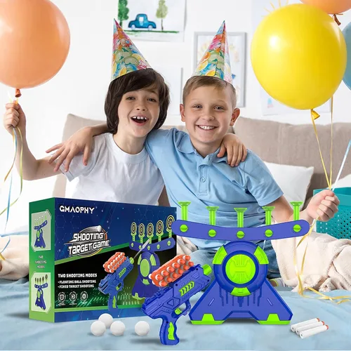 Vista 6 de GMAOPHY Shooting Games - Juguete de regalo para niños de 5, 6, 7, 8, 9, 10 años en adelante, regalo para niños que brillan en la oscuridad, objetivo