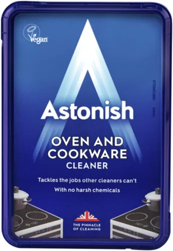 Vista 4 de Astonish Paquete Revival - Incluye crema acondicionadora de cuero especializada, pasta de limpieza para horno y utensilios de cocina y polvo
