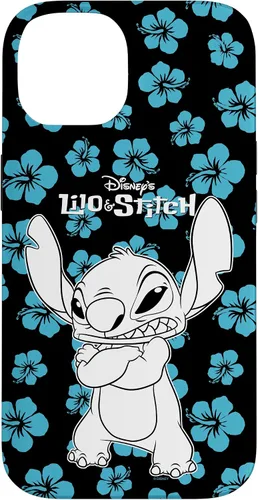 Vista 4 de Disney Lilo & Stitch - Carcasa para iPhone 17, diseño floral