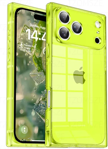 Vista 32 de Tzomsze Funda compatible con iPhone Air Clear, protección de cámara, esquinas reforzadas, TPU delgada, a prueba de golpes, para mujeres y niñas, 6.5