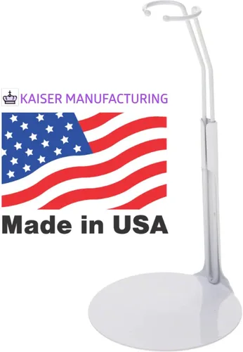 Vista 2 de Soporte para muñecas 2301 Kaiser, de 20 a 25 cm, color blanco, Paquete de 1