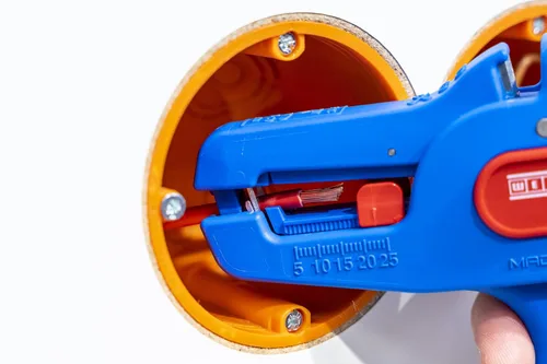 Vista 9 de WEICON TOOLS Pelacables Nº 5 Pro Pelacables automático para todos los conductores flexibles y sólidos comunes rango de trabajo 0,2-16,0 mm²