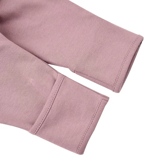 Vista 3 de Aablexema Pijama de bebé con puños de manopla, unisex, recién nacido, 2 maneras, con cremallera, algodón, con pies