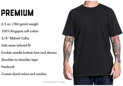Vista 8 de Sullen Take Care Tattoo Lifestyle Graphic - Camiseta prémium para hombre
