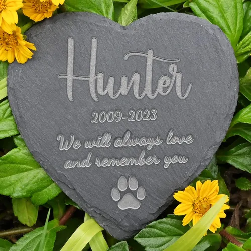Vista 18 de Piedras conmemorativas para mascotas para gatos, regalos para gatos por pérdida de gato, regalo de condolencia, regalo conmemorativo por duelo