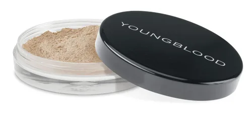 Vista 3 de Cosméticos Minerales Youngblood, polvo suelto natural mineral de base, Coffee Café