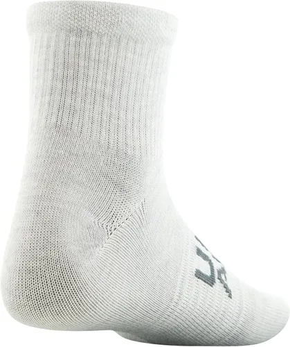 Vista 4 de Under Armour Kids' Essential Lite Quarter Socks, 6-Pairs