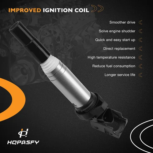 Vista 2 de HQPASFY Paquete de Bobina de Encendido UF598 Juego de 4 Compatible con Mini Cooper Countryman 2011-2016, Mini Cooper Paceman 2013-2016, Mini Cooper