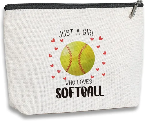 Vista 13 de Bolsa de béisbol, regalos divertidos para mujeres, amantes de los deportes, bolsa de maquillaje, regalos de cumpleaños, Navidad, para ella, hermana