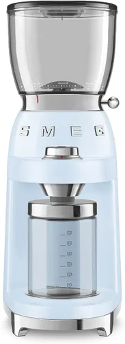 Vista 4 de Smeg Molinillo de café estético estilo retro de los años 50, CGF01 (rojo)