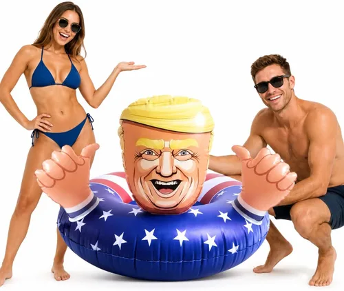 Vista 2 de Flotador inflable de la piscina del presidente de los E.E.U.U. Flotador americano de la piscina