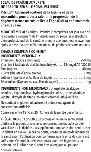 Vista 3 de Vitalux Advanced Ocular Multivitamin 60