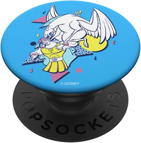 Vista 6 de Disney Hercules And Pegasus 90 Pop Art PopSockets MagSafe PopGrip para iPhone