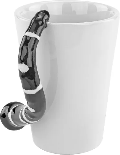 Vista 2 de Taza de clarinete con diseño de Fairly Odd Novelties - Café y té musical, divertido regalo