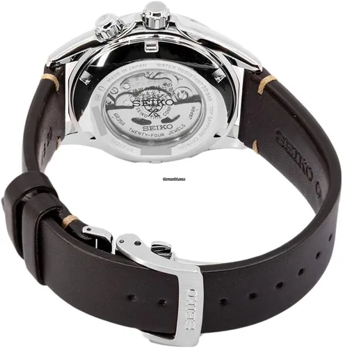 Vista 4 de Reloj Seiko Prospex Automático Acero Cuero SPB209J1, Correa