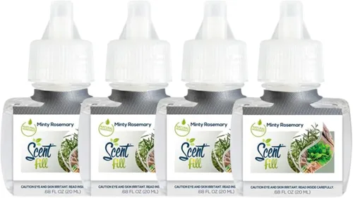 Vista 44 de Scent Fill Ambientador enchufable de sidra de manzana, 4 recambios de aceite perfumado