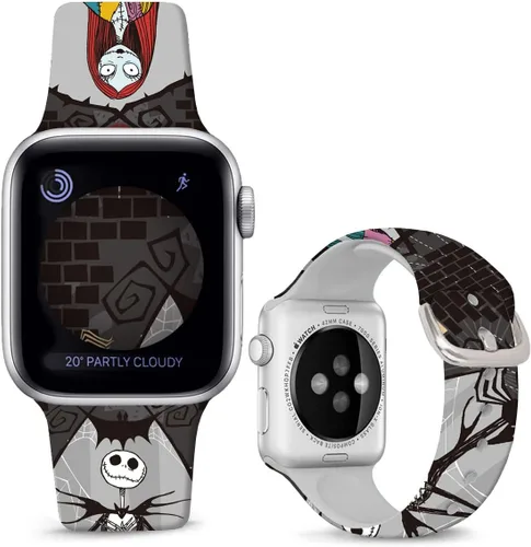 Vista 10 de Correas de silicona suave compatibles con Apple Watch de 38, 40, 41, 42, 44, 45, 46 y 49 mm, correas deportivas Ultra 2 para mujeres y hombres