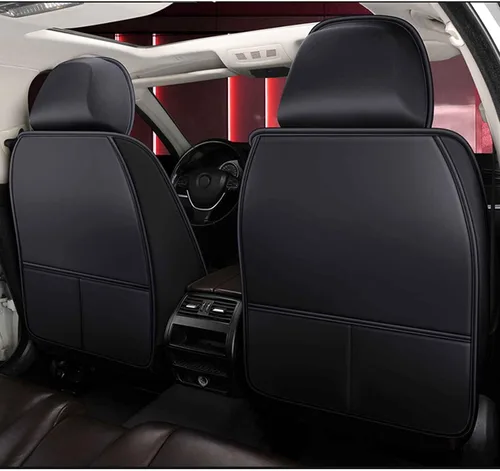 Vista 5 de Car Seat Cover Waterproof Full Set Leather, for Opel Astra H J G Mokka Insignia Cascada Corsa Adam Ampera Andhra Zafira, Leather 5-Seat Car Seat