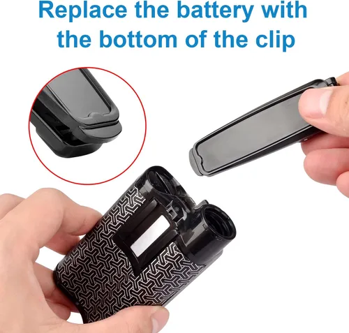 Vista 5 de iGuerburn - Clip de bomba de insulina para bombas Medtronic MiniMed 670G 770G 780G 630G 640G