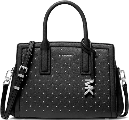Vista 46 de Michael Kors - Laila, bolso pequeño para mujer Herrajes dorados/vainilla/bellota