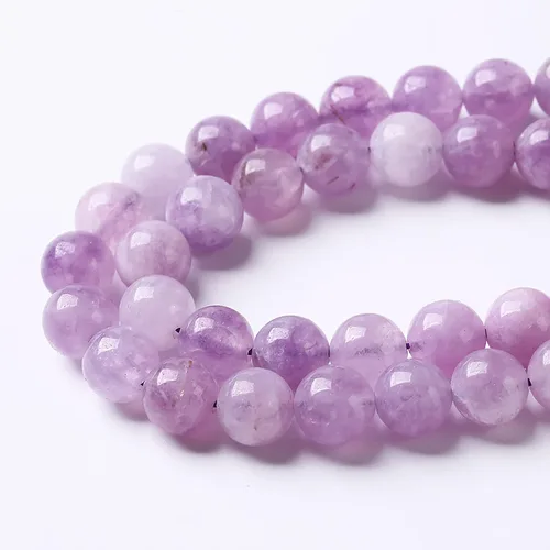 Vista 167 de 100 cuentas de piedra multicolor natural de 0.236 pulgadas (0.236 in), cuentas espaciadoras sueltas redondas para hacer pulseras, collares, aretes