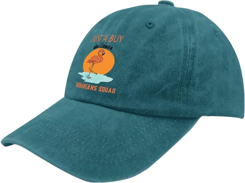 Vista 2 de Mens Ball Caps Flamingo Workout Hats for Mens Summer Caps Adjustable Shenaniganss Squad Sun Hat