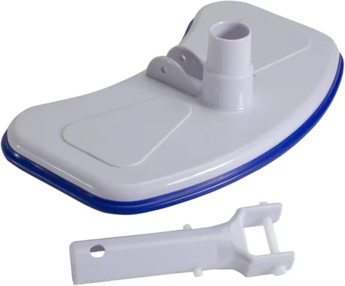 Vista 3 de Kit de mantenimiento de piscina azul y blanco de 7 piezas