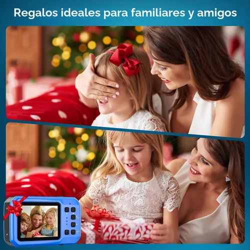 Vista 9 de Cámara subacuática 4K, cámara digital impermeable de 64 MP y 16 pies con tarjeta de 16 GB, cámara impermeable flotante