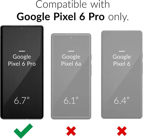 Vista 2 de Crave Dual Guard para Google Pixel 6 Pro, funda de doble capa de protección contra golpes para Google Pixel 6 Pro - Aguamarina