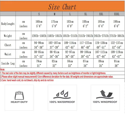 Vista 6 de Niruoxn Traje de lluvia para hombre impermeable para mujer con capucha para guardar para trabajar pescar acampar