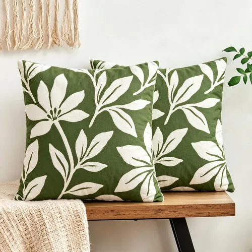 Vista 13 de Fundas de almohada azules con acuarela de playa, mar, océano, paisajes de naturaleza, funda de cojín cuadrada para sofá, cama, dormitorio