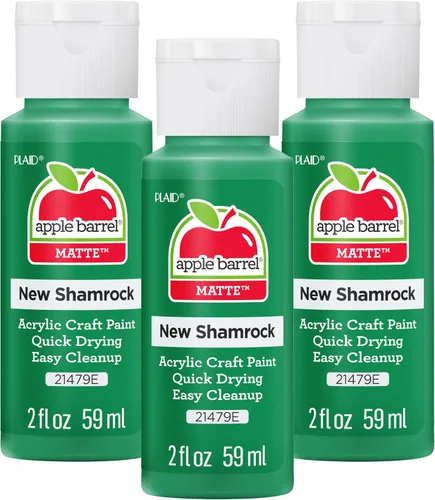 Vista 37 de Apple Barrel 20529 Pintura acrílica, 2 onzas, verde Navidad, paquete de 2