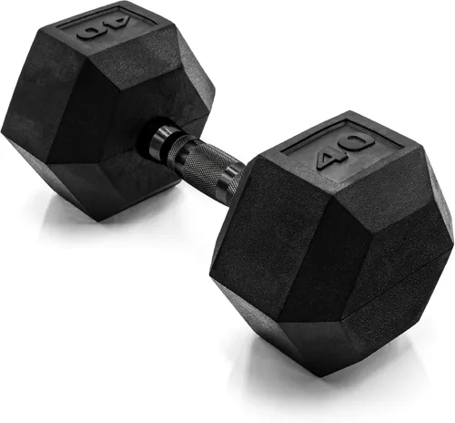 Vista 71 de CAP Barbell Peso de la mancuerna hexagonal recubierta, individual, 10-120 libras, múltiples opciones