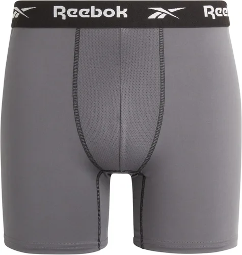 Vista 6 de Reebok Ropa interior para hombre - Calzoncillos bóxer de rendimiento sostenible (paquete de 3)