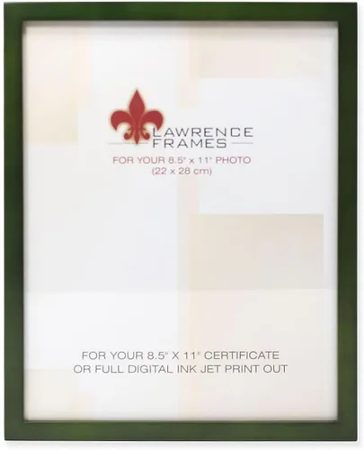 Vista 80 de Lawrence Frames Marco de fotos de madera negra, colección Gallery, 2 x 3 pulgadas, negro