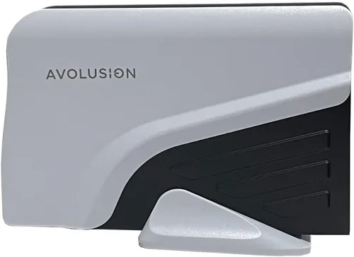 Vista 3 de Avolusion PRO-Z Series 8TB USB 3.0 Disco duro externo para PC de escritorio WindowsOS / portátil (blanco)