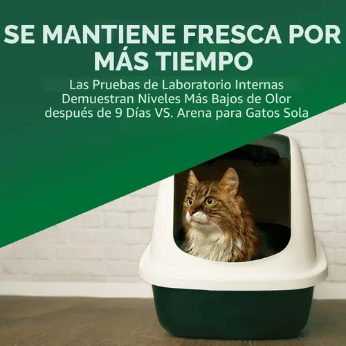 Vista 4 de ARM & HAMMER Desodorizador de arena para gatos Double Duty, 30 oz, paquete de 6