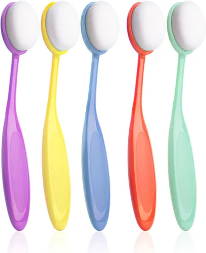 Vista 10 de Yoseng 10 pinceles de mezcla de tinta de colores para fabricación de tarjetas, manualidades de uso amplio surtido de papel Crafter mango de código