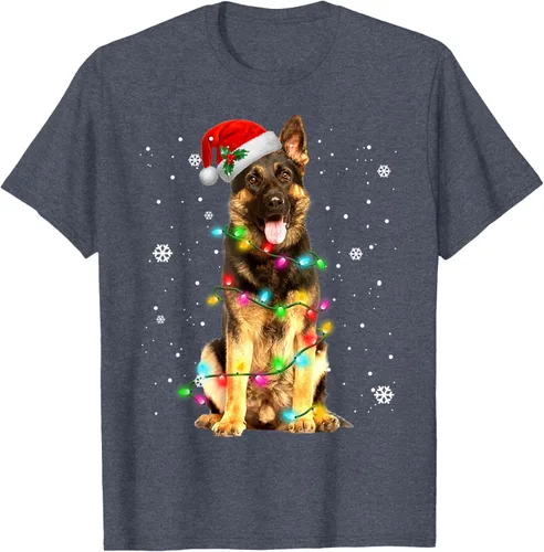 Vista 68 de Suéter de Navidad para perros de pastor alemán, suéter de Navidad para regalos de perros, Negro, S