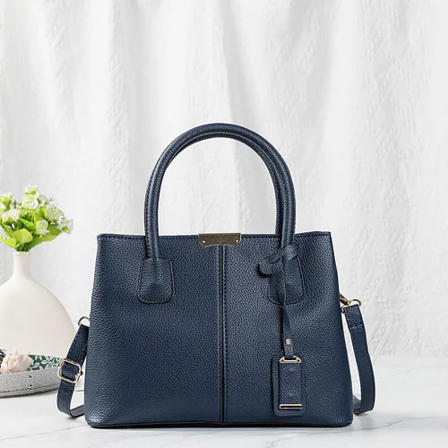 Vista 3 de Covelin bolso de mano de cuero durable tamaño mediano, mini bandolera, para mujer.