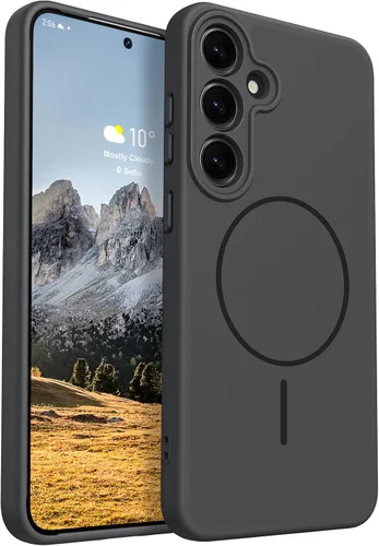 Vista 14 de Rayboen Funda magnética para Galaxy S24+ Plus, color caqui A-caqui