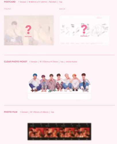 Vista 4 de Bighit BTS BANGTAN BOYS - MAPA DEL ALMA: PERSONA [4 ver.] CD+76p Photobook+20p Mini Book+1Photocard+1Postcard+1Foto Película+Póster plegado+Juego