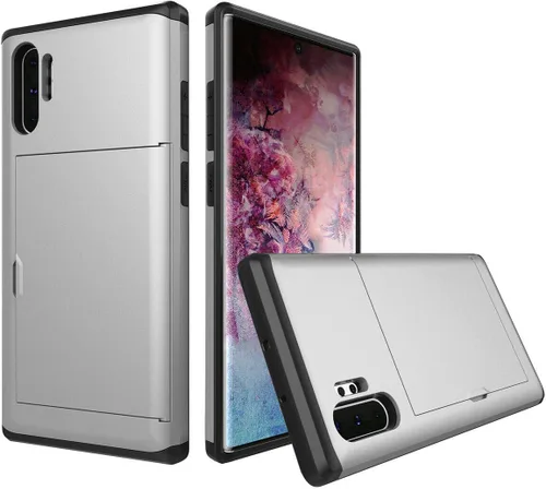Vista 14 de Funda protectora de silicona ultra fina a prueba de golpes con doble capa protectora para tarjetas de crédito, ranura para tarjetas