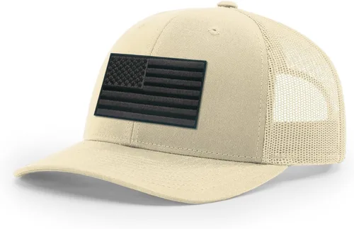 Vista 111 de Joe's USA Richardson 112 - Gorras de camionero con parche gráfico personalizado - Gorras estructuradas de cinco y seis paneles Richardson Premium