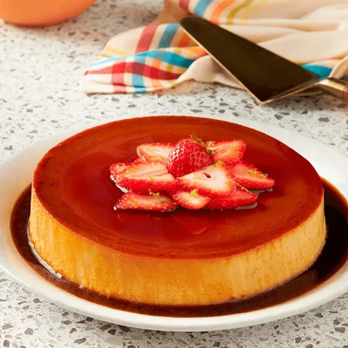 Vista 4 de Molde de flan de acero inoxidable 1.6QT para olla instantánea 6QT, Molde de plata para Flan Maker