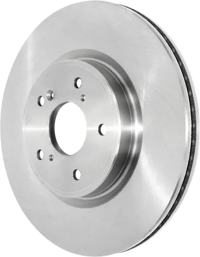 Vista 221 de Detroit Axle - Rotores de freno delantero para 04-13 Mazda 3 Rotores de frenos de disco 06-15 Mazda 5 Reemplazo: Rotor regular delantero de 11.81