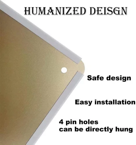Vista 2 de Cartel de metal con diseño de oso marrón y papel higiénico, divertido póster para cafetería, sala de estar, cocina, baño, decoración de pared, regalo